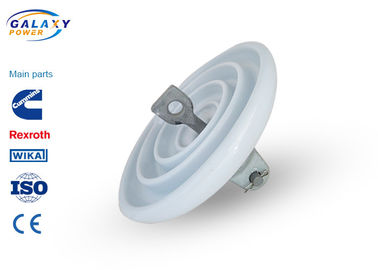 Aksesori Saluran Transmisi Porcelain Standard Type Suspension Insulator Untuk Aplikasi Tegangan Tinggi
