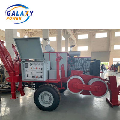 Alat-alat penarikan kabel overhead tensioner hidraulik Max Pull 2x50KN 1x100KN
