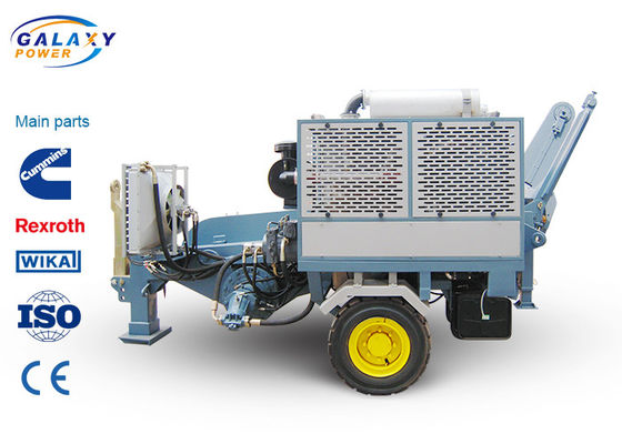 Sistem Saluran Overhead Pulley Hidrolik 220kN Dengan Mesin imported