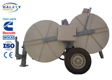 9T Transmission Line Stringing Equipment, 5km / H Correspending Tension Stringing Equipment