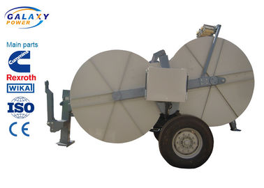 9T Transmission Line Stringing Equipment, 5km / H Correspending Tension Stringing Equipment
