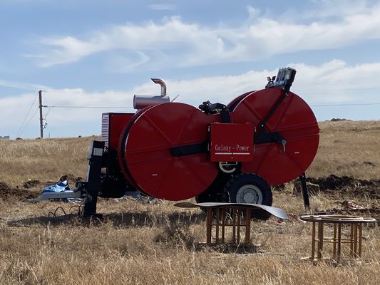 1x90kN Kabel Kualitas Tinggi Hidrolik Konduktor Tarik dan Tensioner Untuk Stringing Power Line