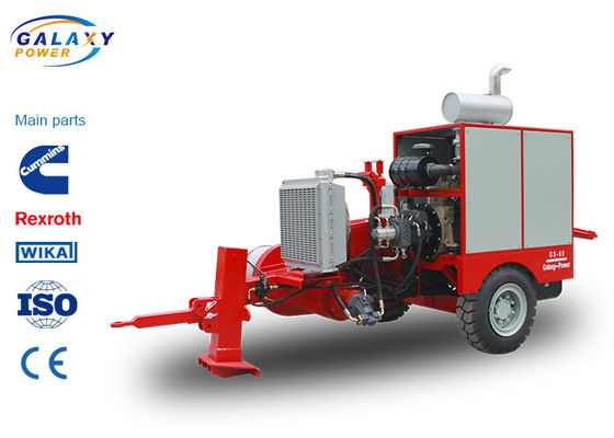 Hidrolik Pulley imported Mesin Peralatan Merangkai Kawat Dengan Bising Rendah