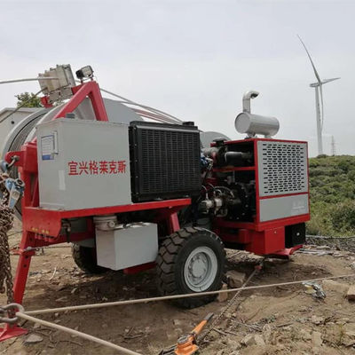 SA-ZY-30KN Penegang Hidraulik Tarik yang Dapat Disesuaikan untuk Pemasangan Rangkaian Saluran Transmisi 500KV