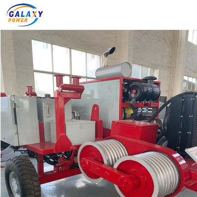 Peralatan Stringing Overhead Line GS90 Hydraulic Puller-Tensioner Dengan Mesin