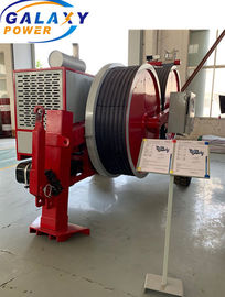 Tensioner Kabel Hidraulik Udara Transmisi Mesin Merangkai SA-ZY-1x30KN