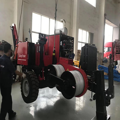 8 Groove GS90KN 9 Ton Peralatan Merangkai Kabel Penarik Hidraulik