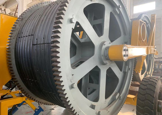 Peralatan Merangkai Konduktor Bundel Powerline 500KV 2x80KN Dengan Mesin Cummins