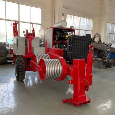 SA-QY90KN 220KV OPGW ADSS Peralatan Penarik Kabel Hidraulik