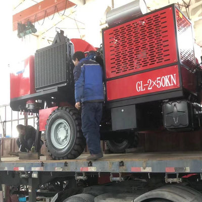 10T Otomatis Pengereman Diesel Tensioner Overhead Line Merangkai
