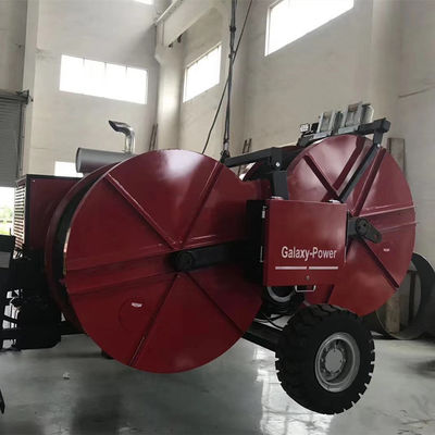 Dua Konduktor 40mm 8T Tensioner Stringing Equipment Untuk Overhead Line SA-ZY-2x40