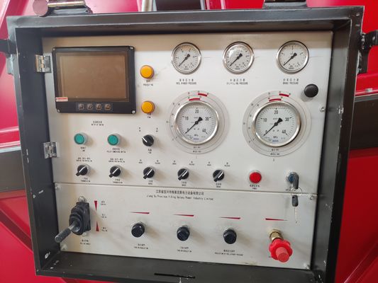 77kw 103hp 60KN Peralatan Jalur Transmisi Dengan 7 Nomor Alur