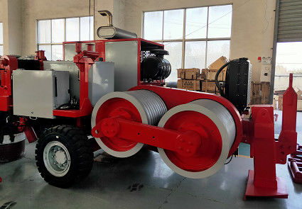 Peralatan Saluran Transmisi 120KN Dengan Kecepatan Maksimal 10 Groove Number 5km / jam