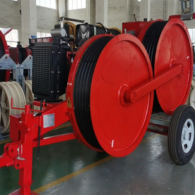 Tensioner Hidraulik 4Ton Dengan Mesin Merangkai Garis Overhead Terbalik