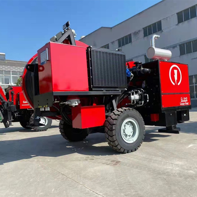 77kw (103hp) Max Tensioner 9Ton Peralatan Merangkai Saluran Transmisi