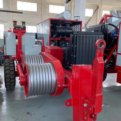 118KW (158hp) Max Pull Force 9Ton Peralatan Merangkai Saluran Transmisi
