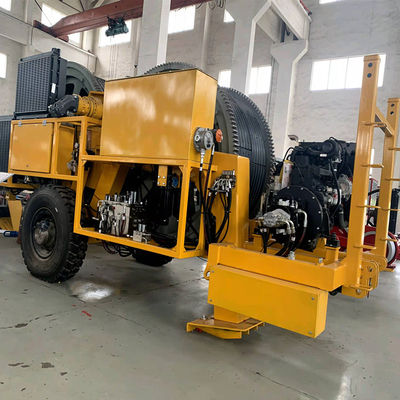 500KV Twin Konduktor GL2x70KN Mesin Merangkai Kabel Hidrolik Tensioner