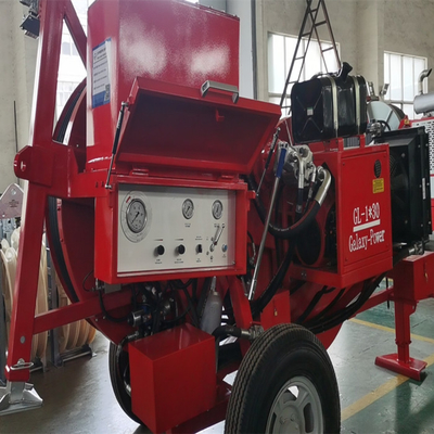 3 Ton 1300mm Bull Brake Peralatan Merangkai Konduktor Tunggal