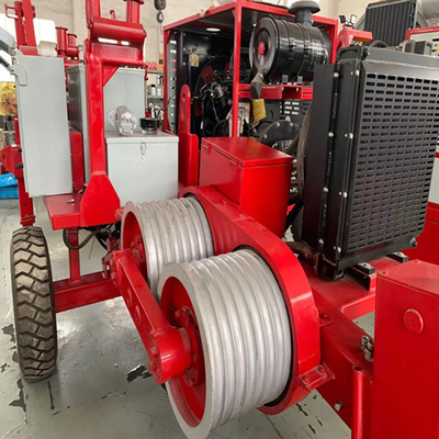 6Ton Hidrolik Puller Winch Transmisi Overhead Line Menarik Peralatan