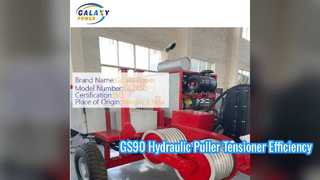 Tensioner Penarik Hidraulik GS90 untuk Merangkai Saluran Udara